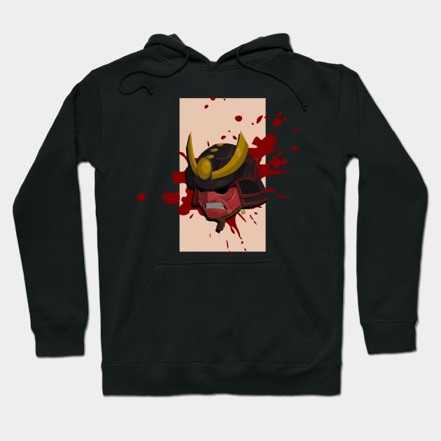 Samurai Helmet Hoodie by vhzc